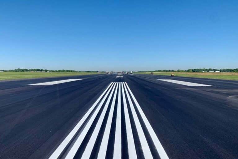 The tarmac at John C. Munro Hamilton International Airport.