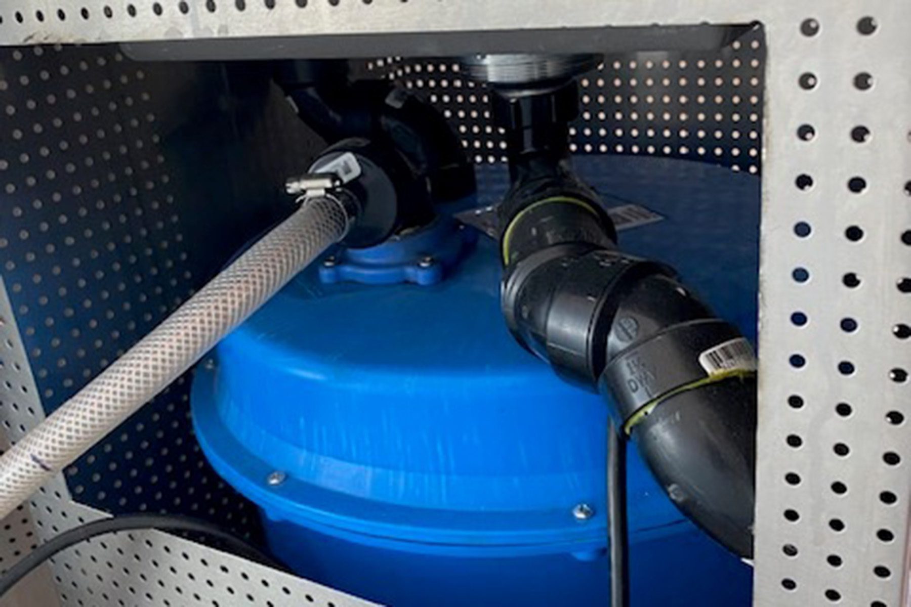 Liquid Disposal System inside