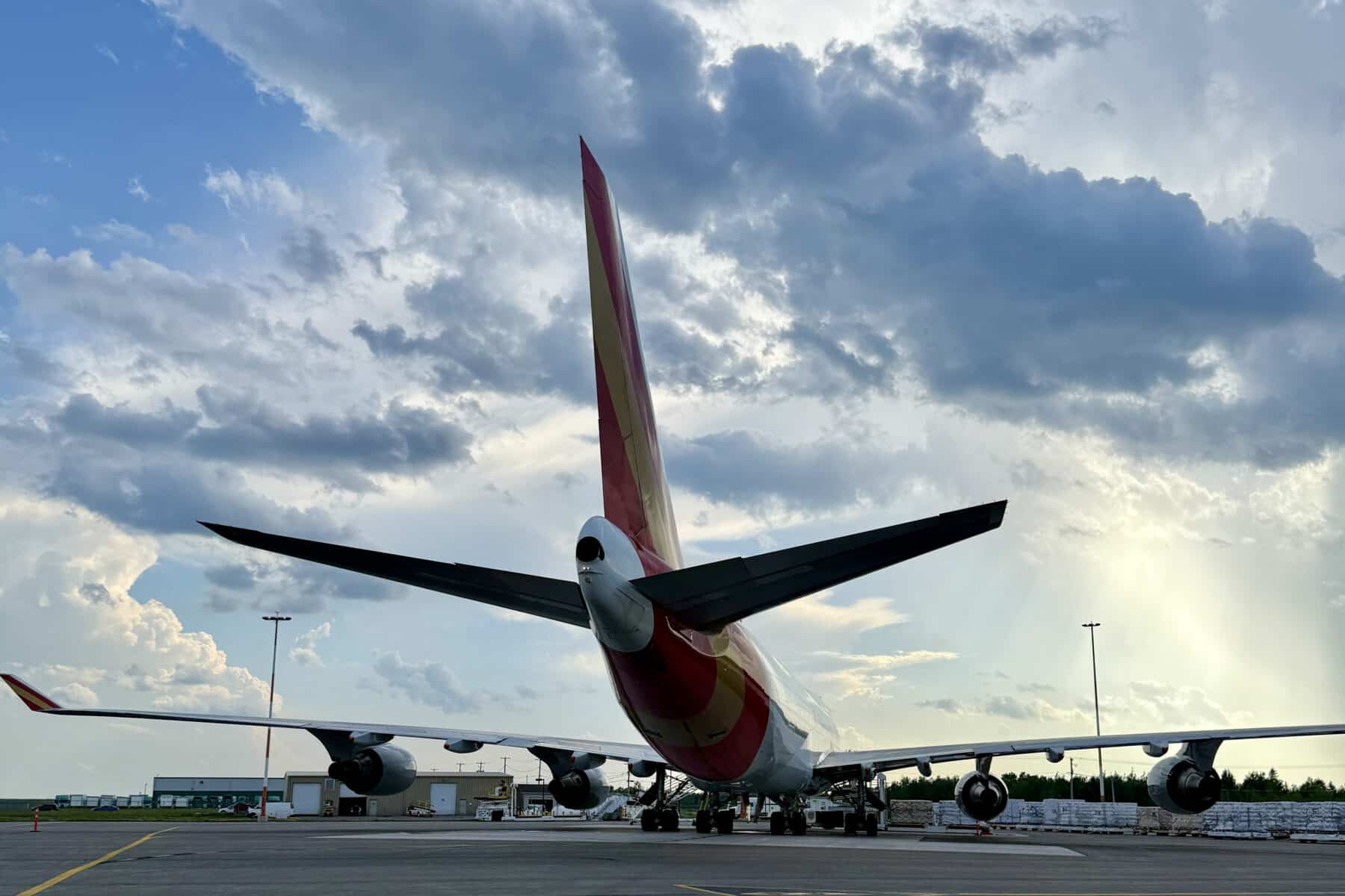 Airplane tail